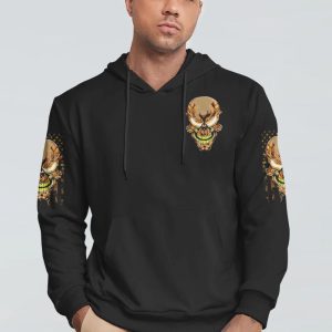 I'M A NICE PERSON FIRE SKULL FLAG ALL OVER PRINT HOODIE (1)