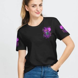 I'M ALWAYS A WITCH SKULL ALL OVER PRINT T SHIRT (1)