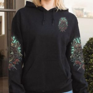 I'M FKING QUEEN ALL OVER PRINT HOODIE (1)