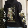 I'M MOSTLY PEACE LOVE AND LIGHT ALL OVER PRINT HOODIE