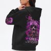 I'M NOT A B SKULL ROSE ALL OVER PRINT HOODIE