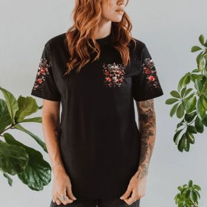 I'M NOT A PRINCESS SKULL ALL OVER PRINT T SHIRT (1)