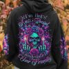 I'M NOT ANTI SOCIAL MAD REAPER SKULL ALL OVER PRINT HOODIE