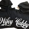 Funny Couple Hoodie Wifey And Hubby   Funny Gift For Couple
