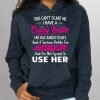 Funny Friend Hoodie You Can't Scare Me I Have A Crazy Bestie   Funny Gift For Bestie