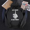 Funny Hoodie Just Kidding Go F Yourself Funny Gift