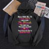 Funny Hoodie Mess With Me I'll Fight Back Funny Gift