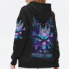 I'M FKING QUEEN SKULL BONES ALL OVER PRINT HOODIE