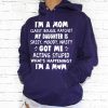 Mom Hoodie I'm A Mom Classy Bougie Ratchet Funny Gift For Mother