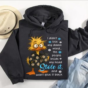 Funny Hoodie I Didnt Lose My Dam* Mind Funny Gift 2