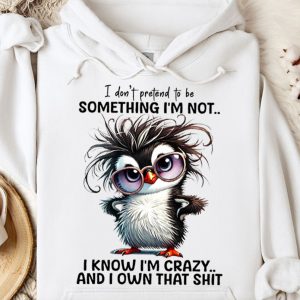 Funny Hoodie I Don't Pretend To Be Something I'm Not Funny Gift