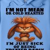 Funny Hoodie I'm Not Mean Or Cold Hearted Funny Gift 1