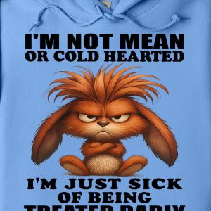 Funny Hoodie I'm Not Mean Or Cold Hearted Funny Gift 1