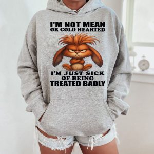 Funny Hoodie I'm Not Mean Or Cold Hearted Funny Gift 2