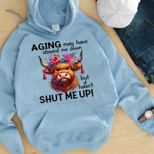 Funny Hoodie Aging May Have Slowed Me Down Funny Gift