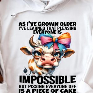 Funny Hoodie As I ve Grown Older I ve Learned That Pleasing Everyone Is Impossible Funny Gift 2