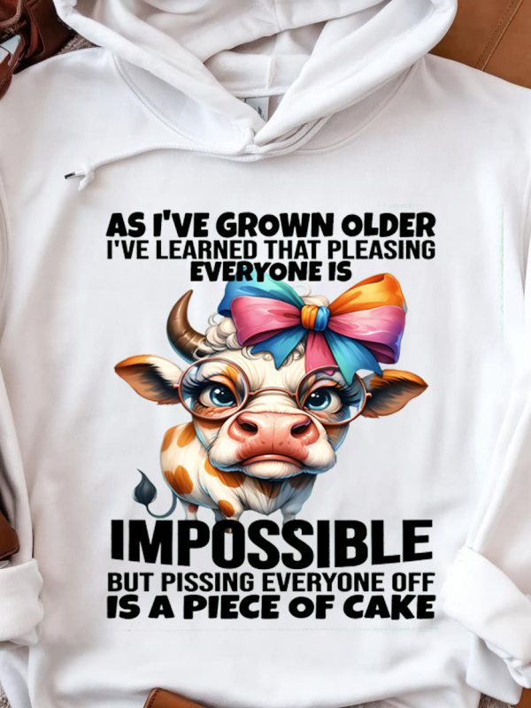 Funny Hoodie As I ve Grown Older I ve Learned That Pleasing Everyone Is Impossible Funny Gift 2