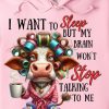 Funny Hoodie I Want To Sleep But My Brain Won't Stop Talking Funny Gift 1