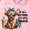 Funny Hoodie I'm Not A Hot Mess I'm A Spicy Disaster Funny Gift 1