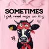 Funny Hoodie Sometimes I Get Road Rage Walking Funny Gift 1
