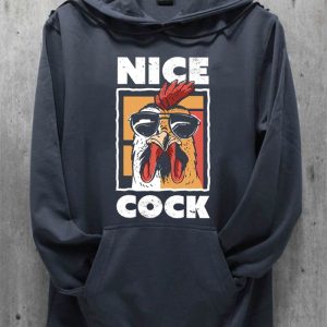 Funny Hoodie Nice Cock Retro Design Funny Gift 2