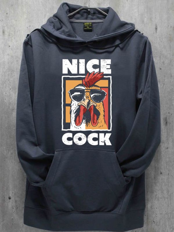 Funny Hoodie Nice Cock Retro Design Funny Gift 2